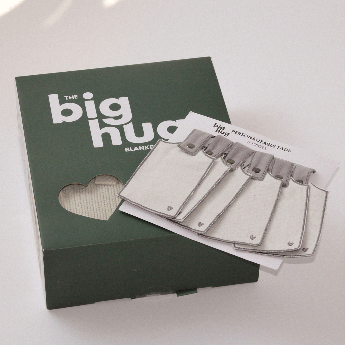 Big Hug® Writeable Tags (Pack of 12)