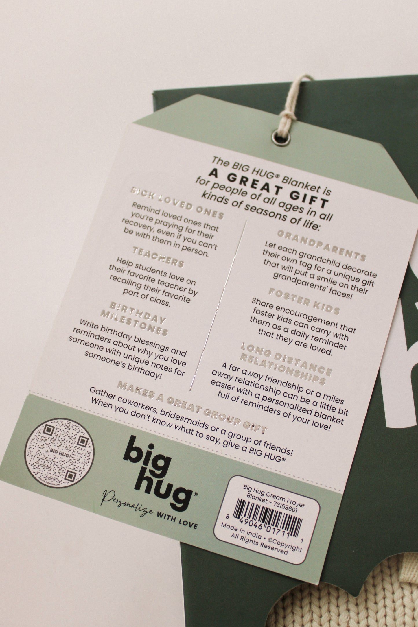 Big Hug® Blanket Green